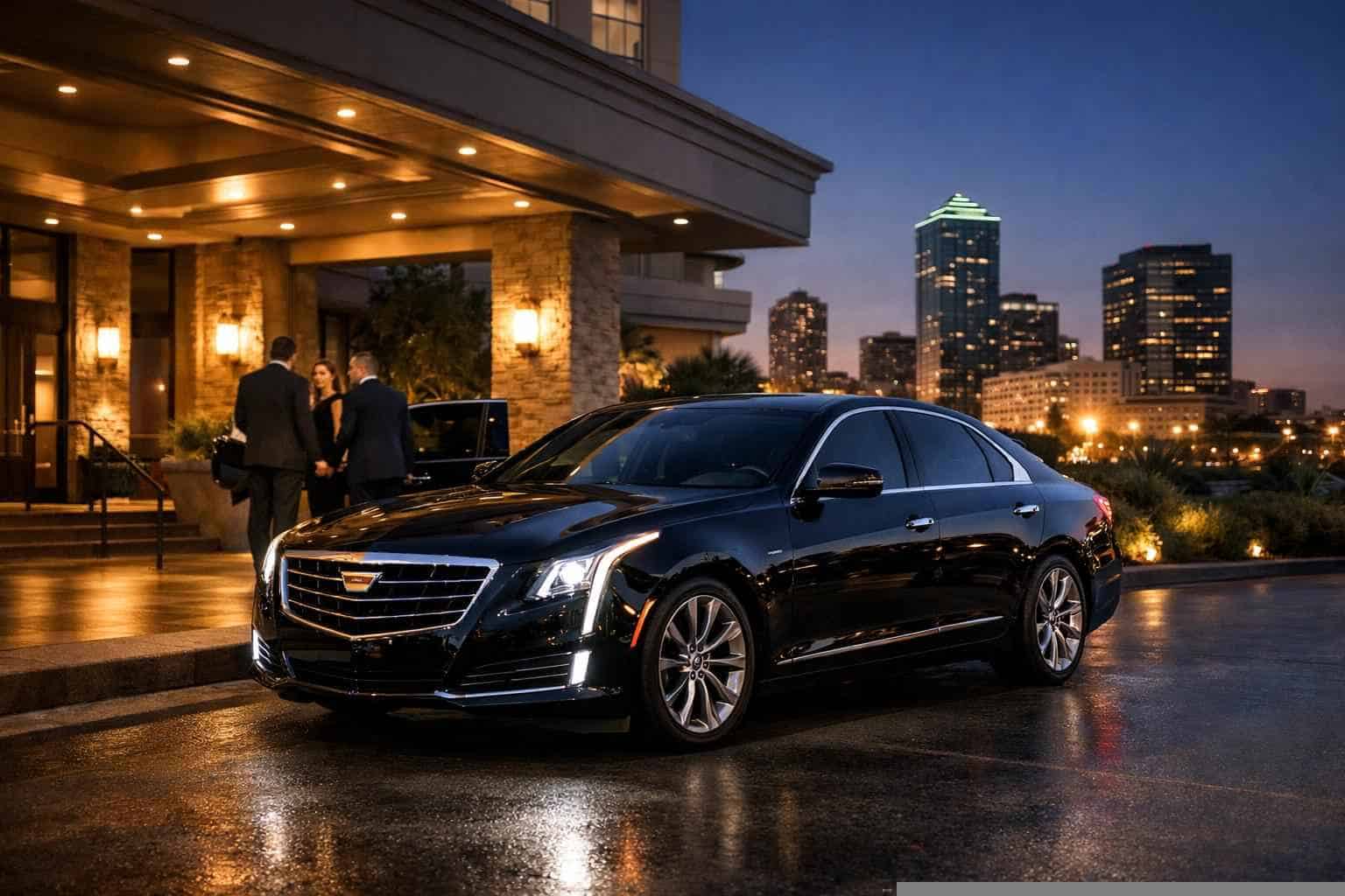 Luxury Black Car Service in Haltom City TX