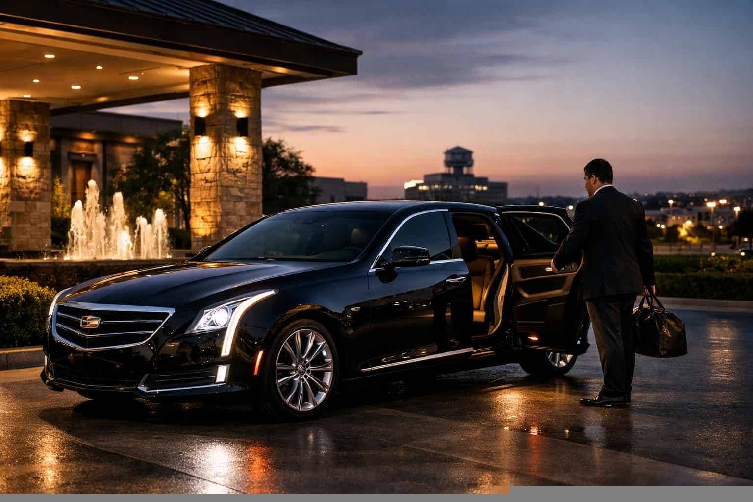 Luxury Black Car Service in Hurst TX