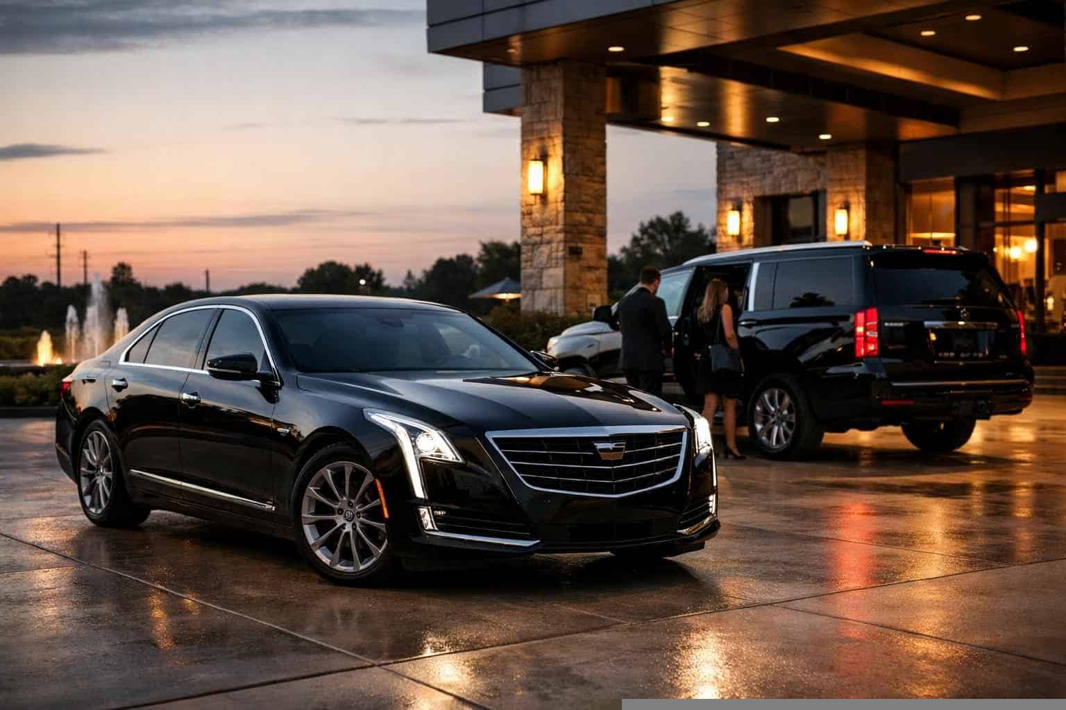 Luxury Black Car Service in Saginaw TX
