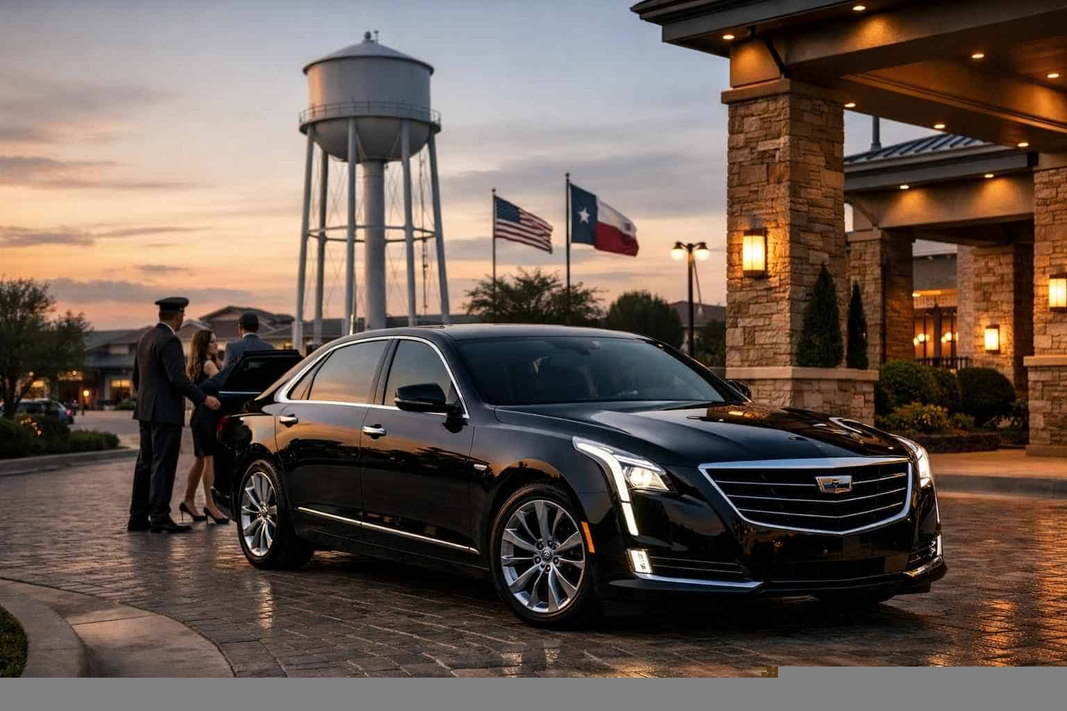 Luxury Black Car Service in White Settlement TX