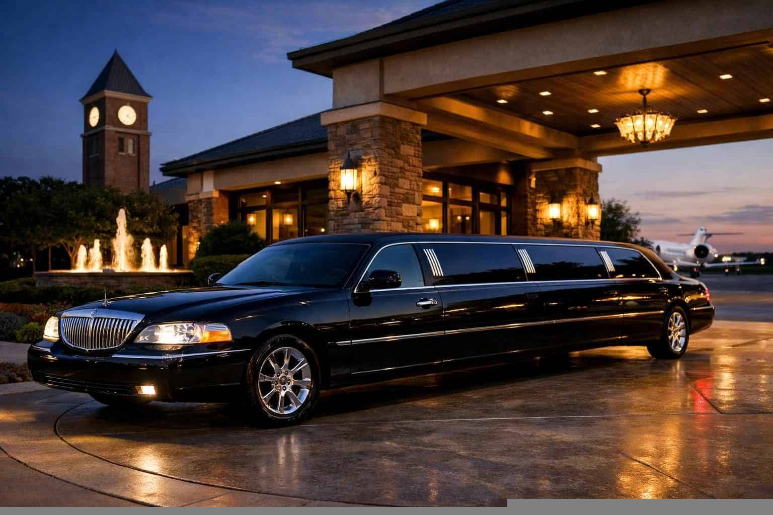 Luxury Black Limo Rentals in Bedford TX