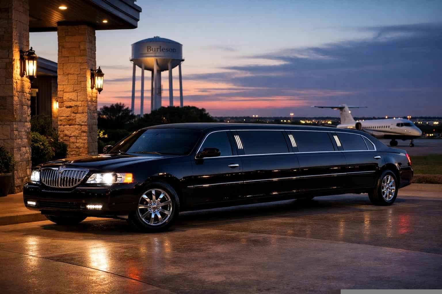 Luxury Black Limo Rentals in Burleson TX