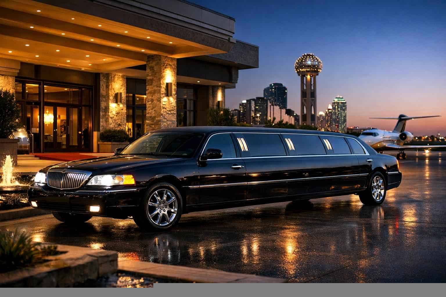 Luxury Black Limo Rentals in Euless TX