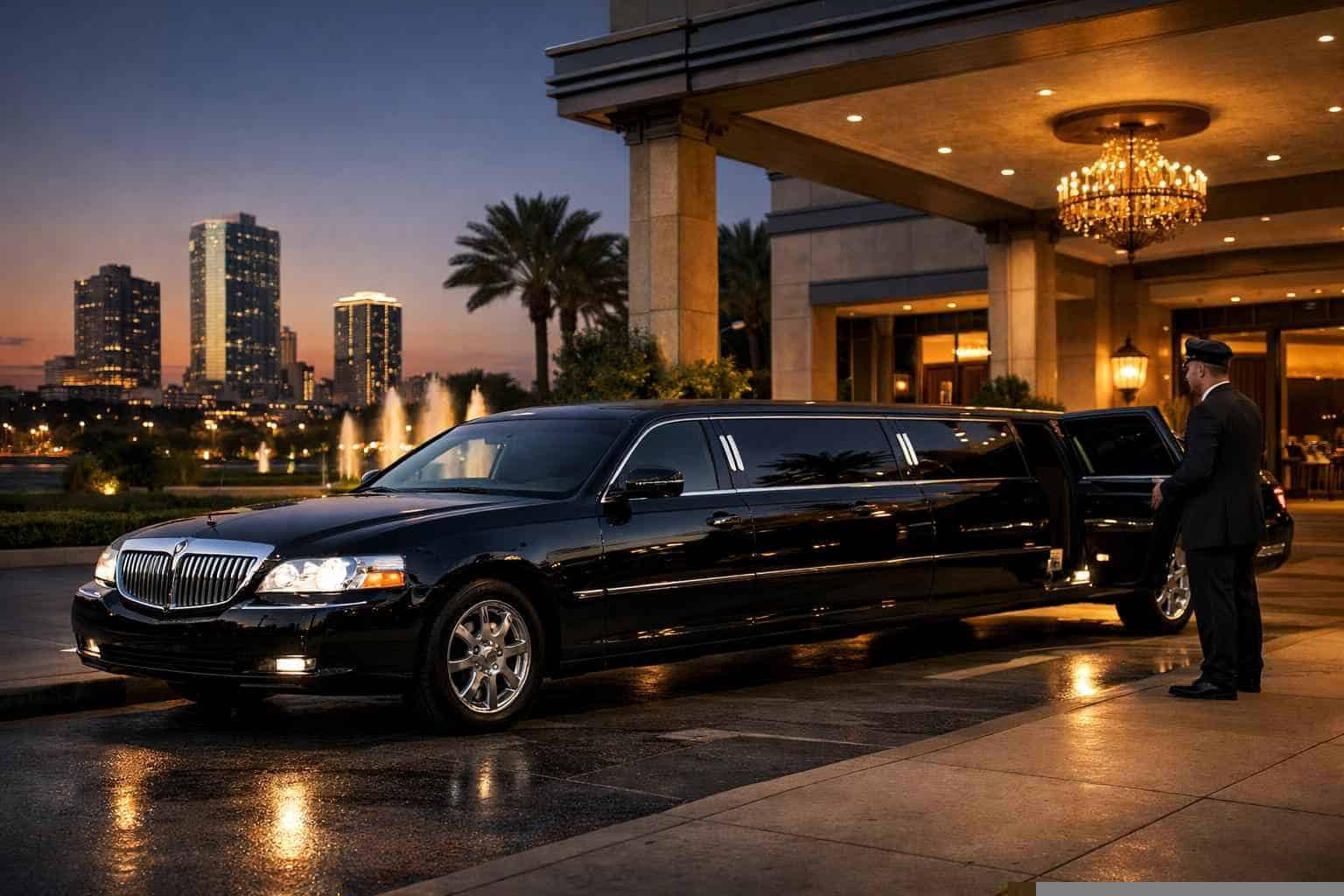 Luxury Black Limo Rentals in Haltom City TX