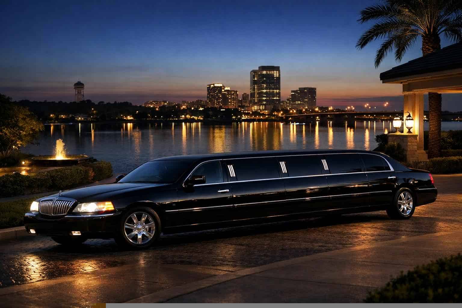 Luxury Black Limo Rentals in Lake Worth TX