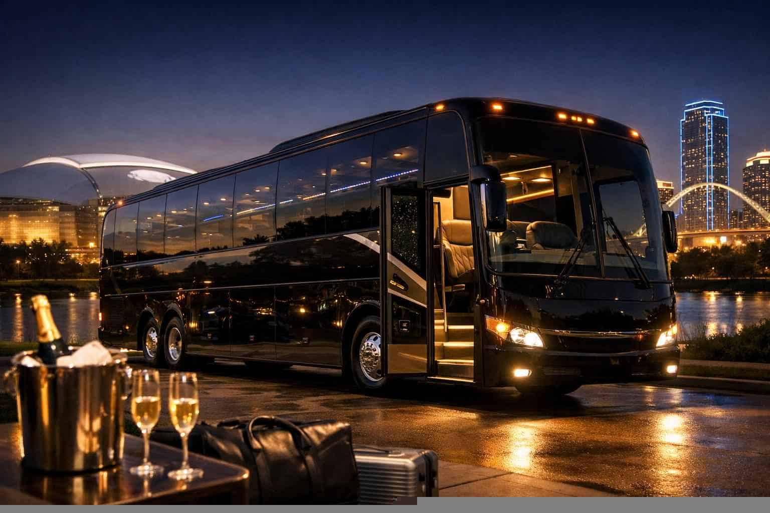 Bus Rental In Arlington Texas Luxury Bus Rentals in Arlington TX