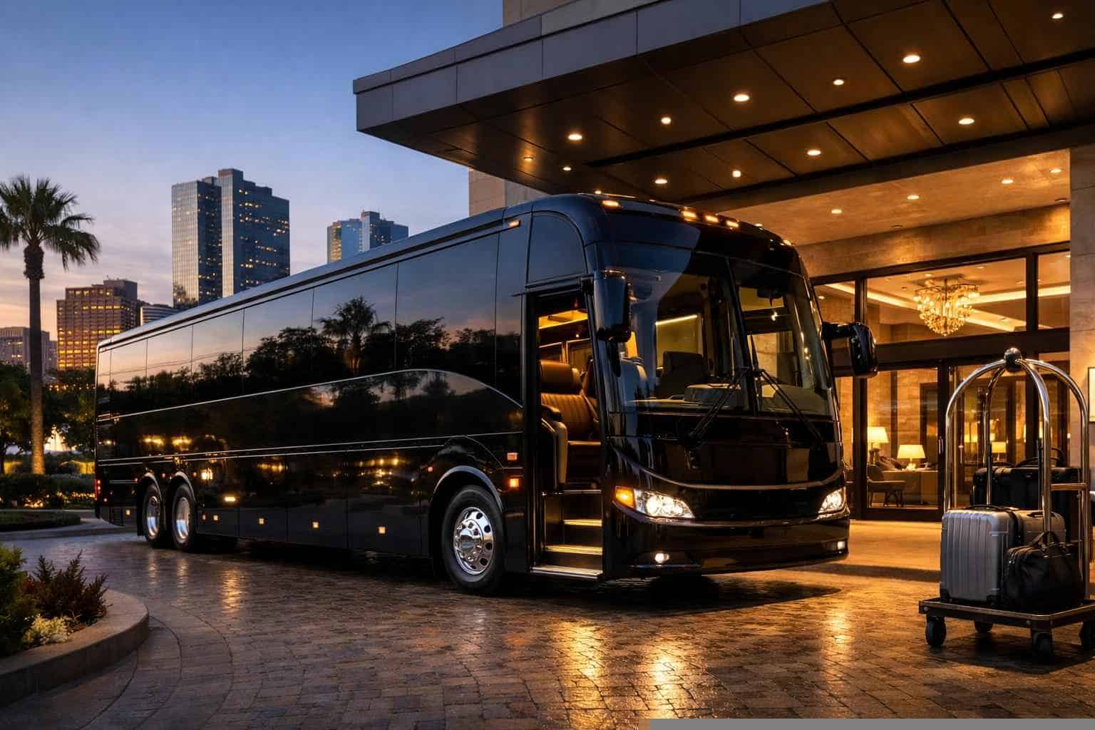 Luxury Bus Rentals in Haltom City TX