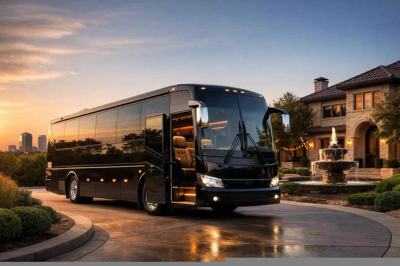 Bus Rental In North Richland Hills Texas Luxury Bus Rentals in North Richland Hills TX