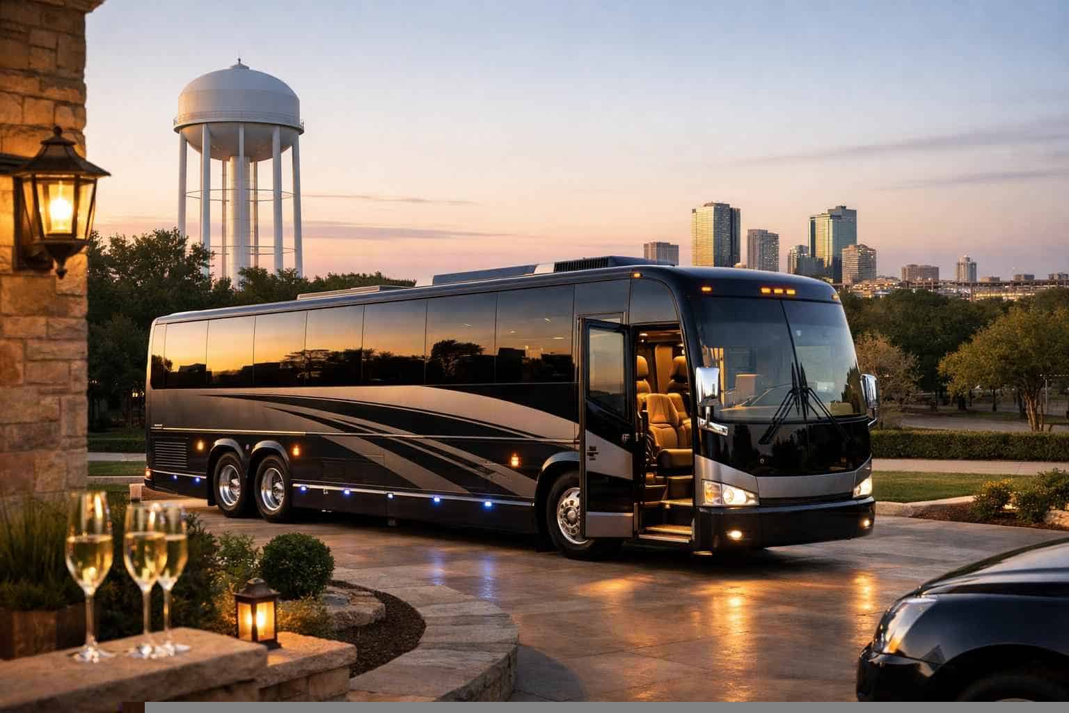 Luxury Bus Rentals in White Settlement TX