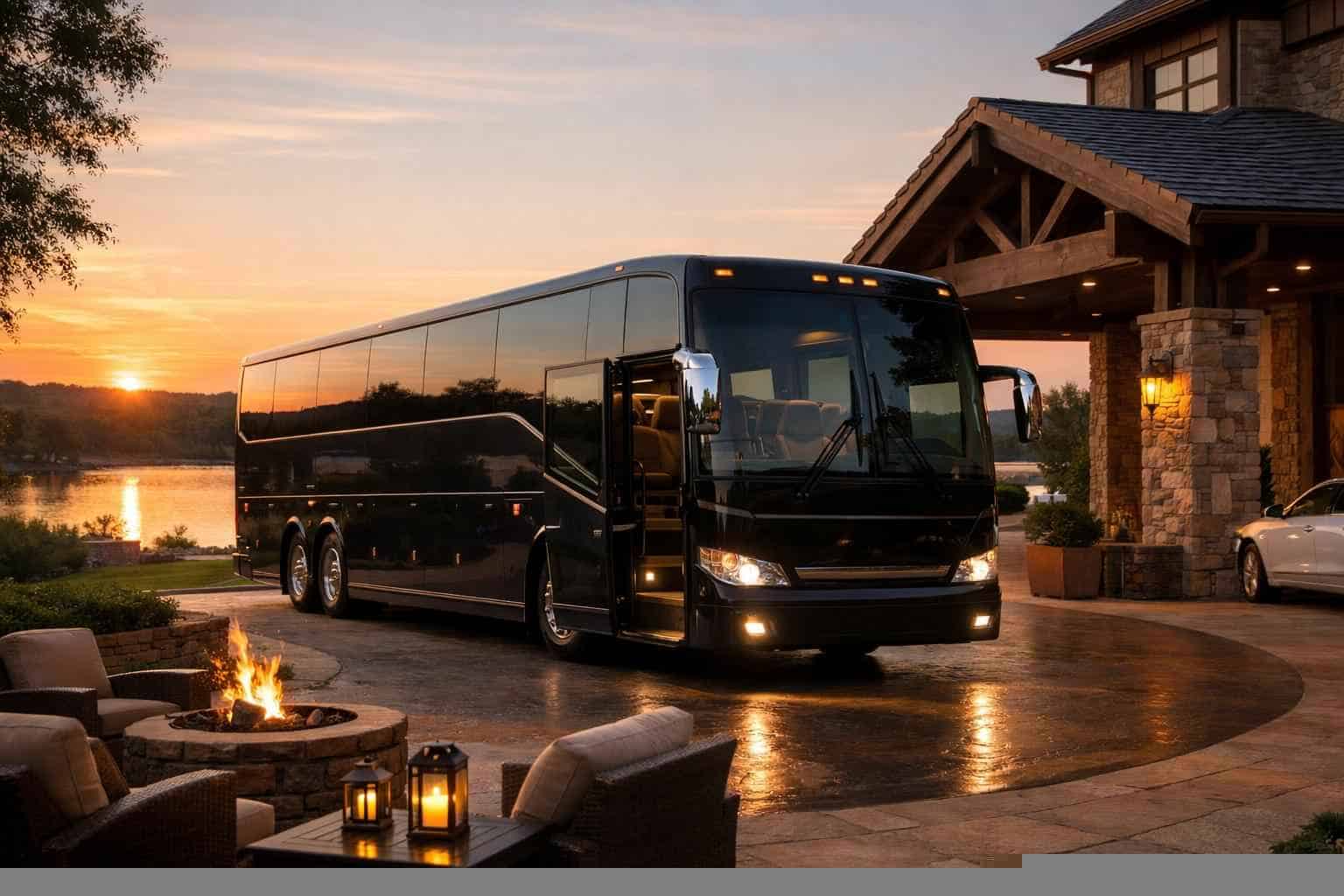 Luxury Charter Bus Rentals in Benbrook TX