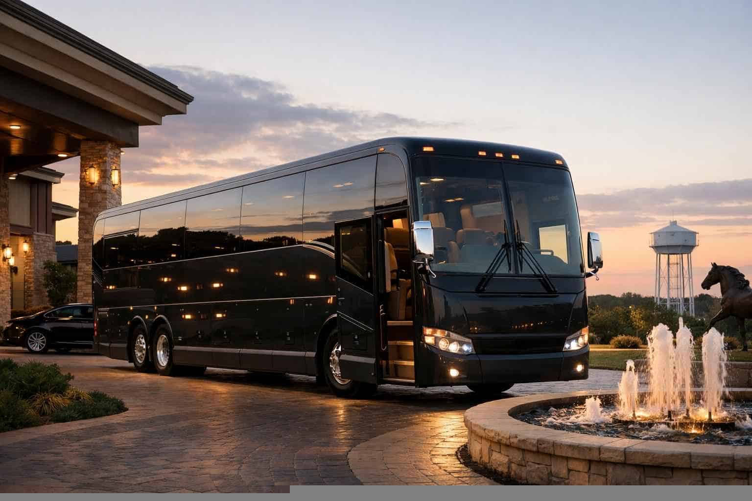 Luxury Charter Bus Rentals in Burleson TX