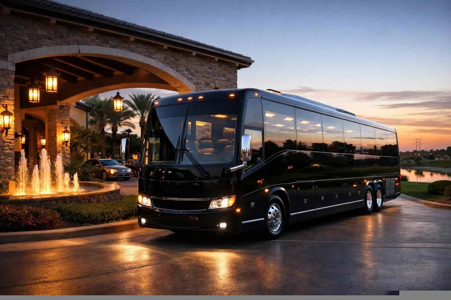 Luxury Charter Bus Rentals in Crowley TX