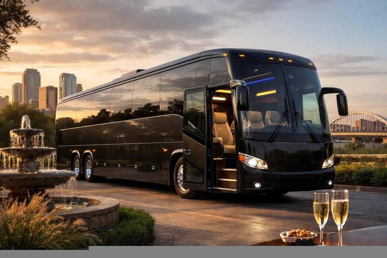 Luxury Charter Bus Rentals in Euless TX