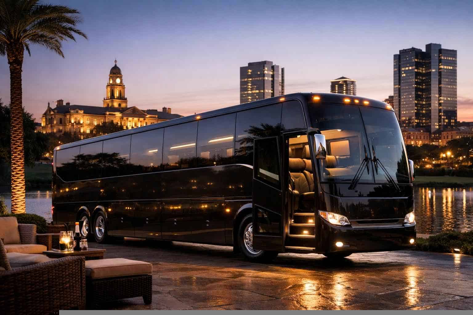 Luxury Charter Bus Rentals in Fort Worth TX