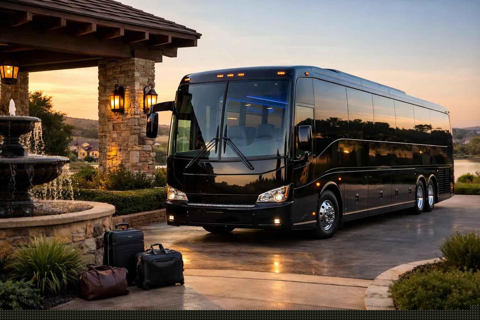 Luxury Charter Bus Rentals in Keller TX