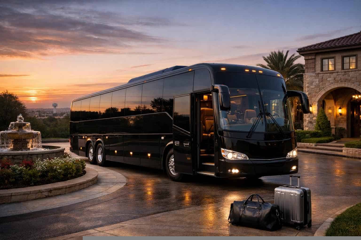 Luxury Charter Bus Rentals in Mansfield TX