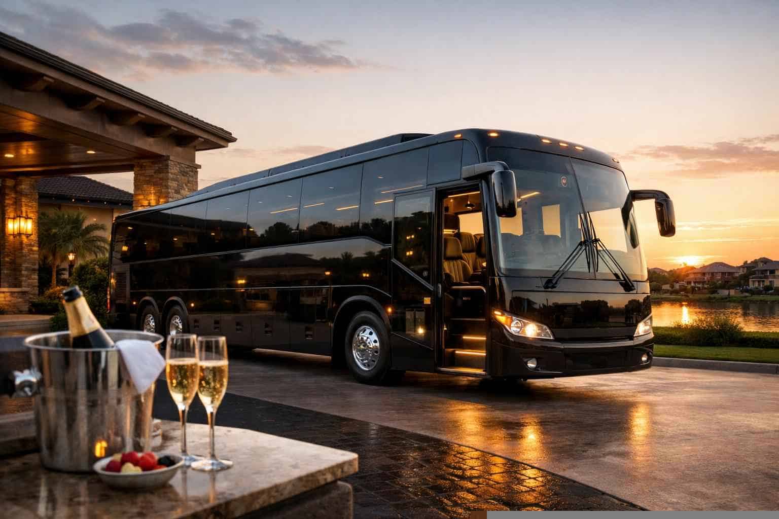 Luxury Charter Bus Rentals In Saginaw TX