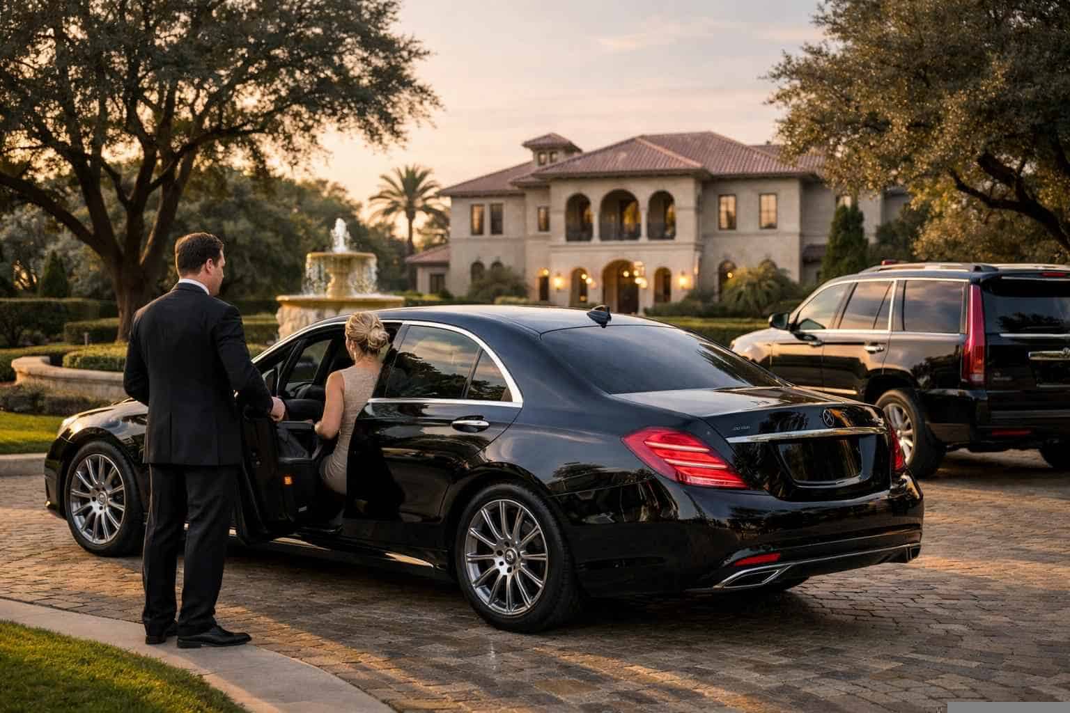 Luxury Chauffeur Services in River Oaks TX