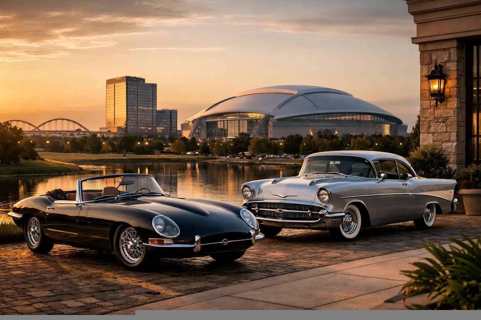 Classic Car Chauffeur Service In Arlington Texas Luxury Classic Car Rentals in Arlington TX