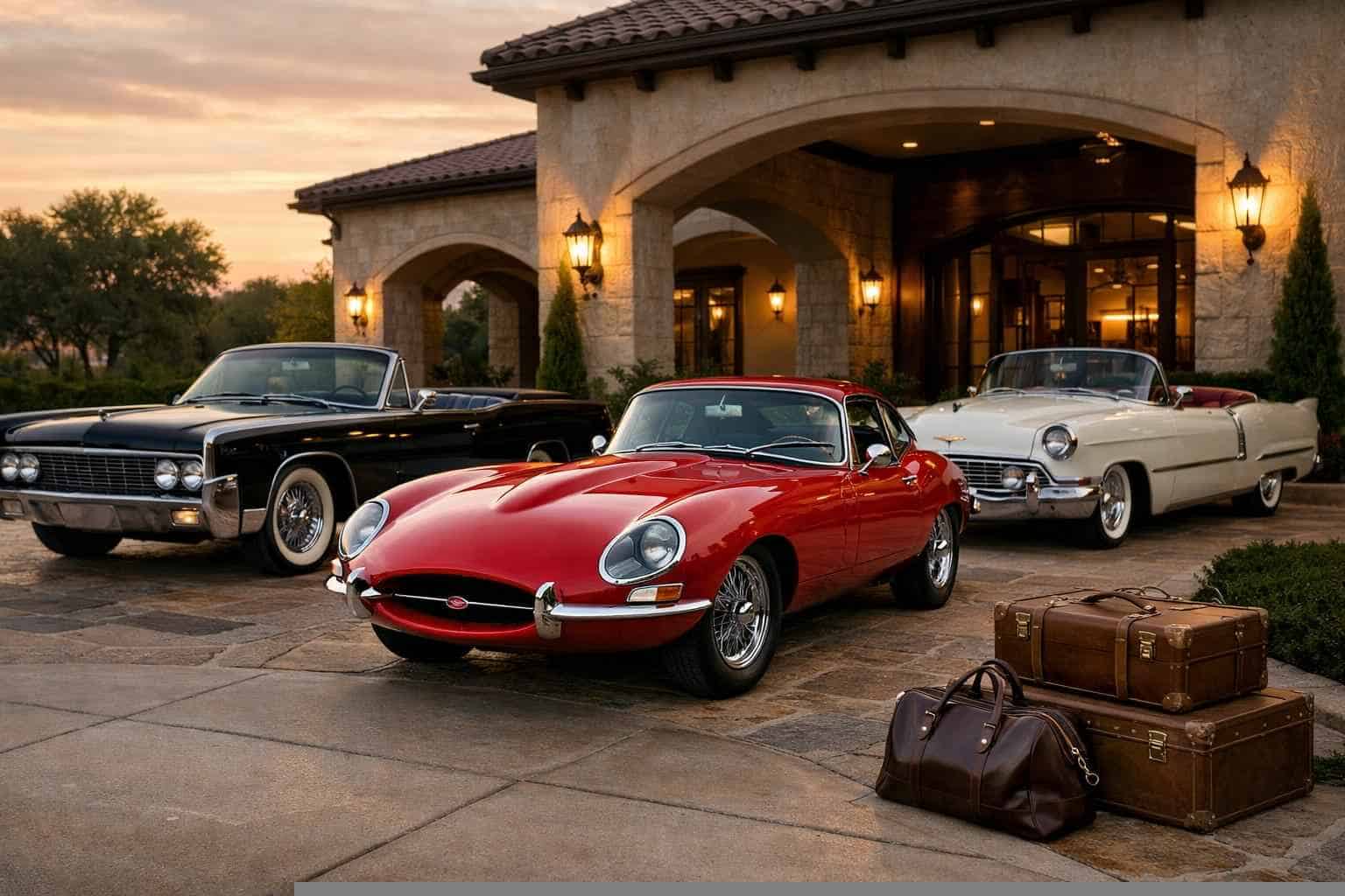 Luxury Classic Car Rentals in Bedford TX