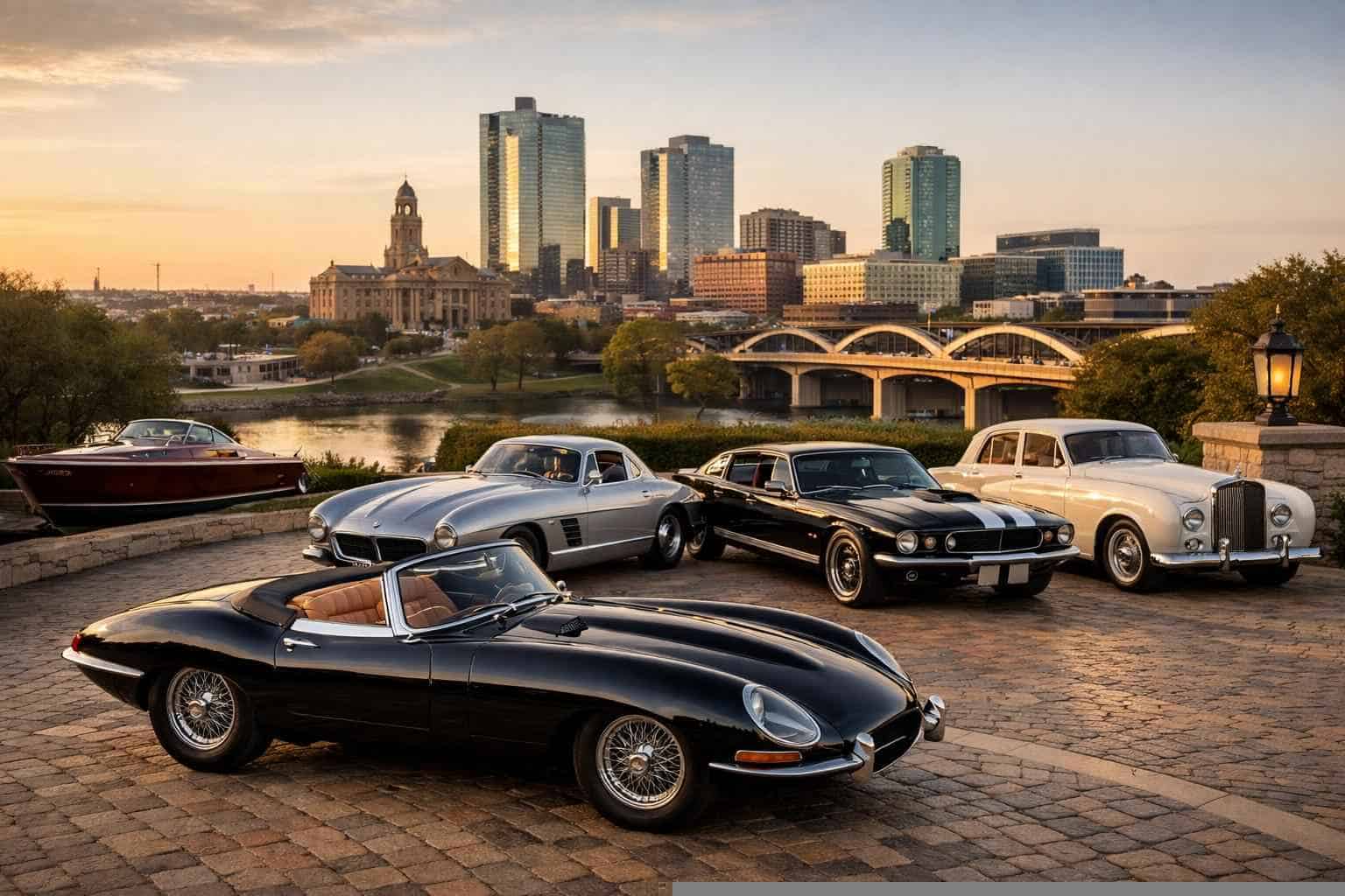 Luxury Classic Car Rentals in Fort Worth TX