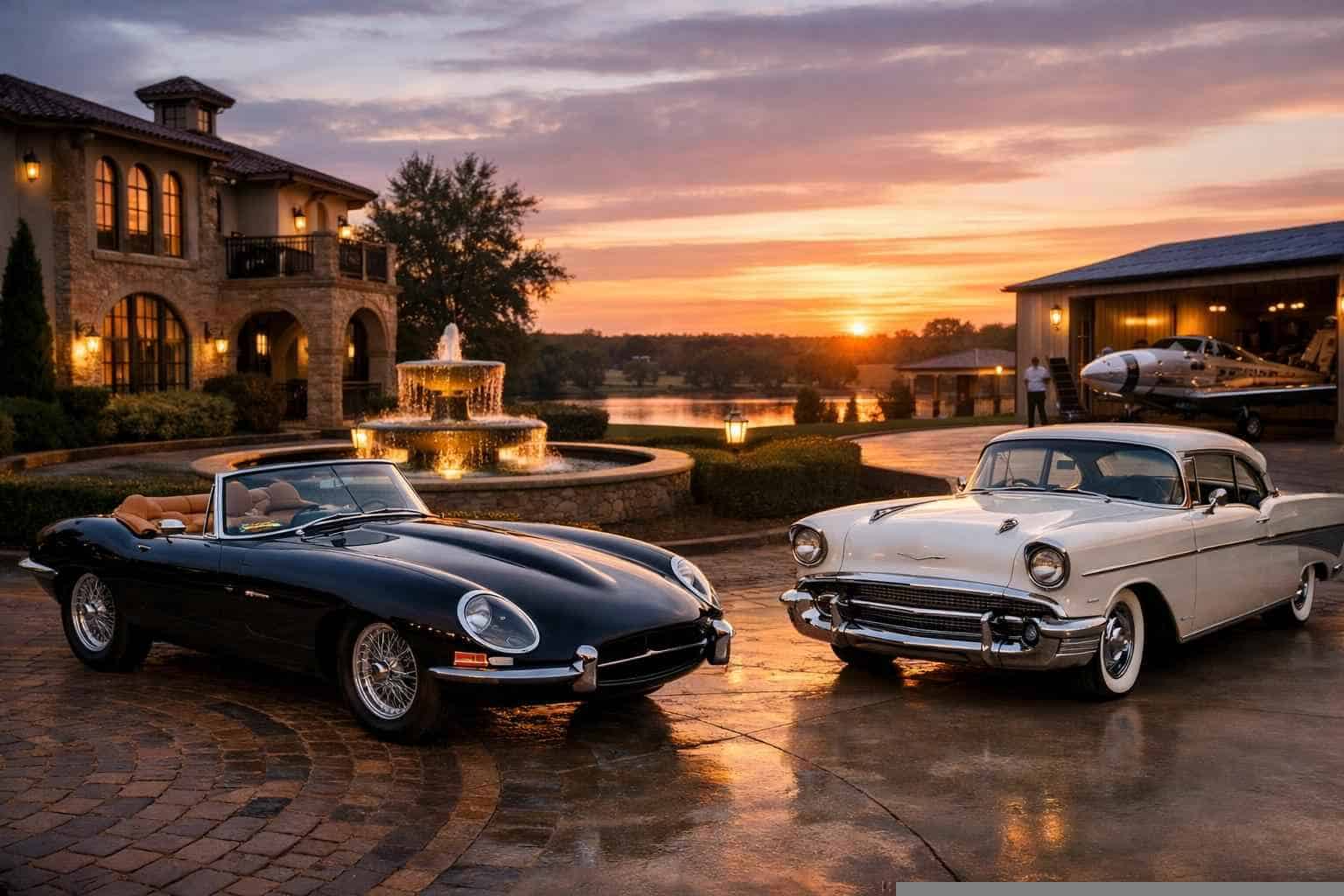 Luxury Classic Car Rentals in Mansfield TX