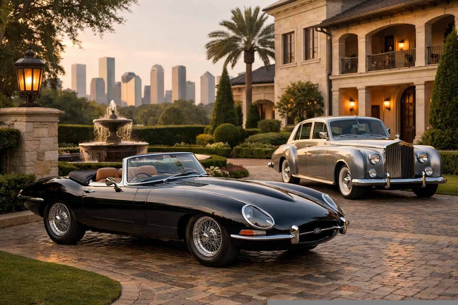 Luxury Classic Car Rentals in River Oaks TX