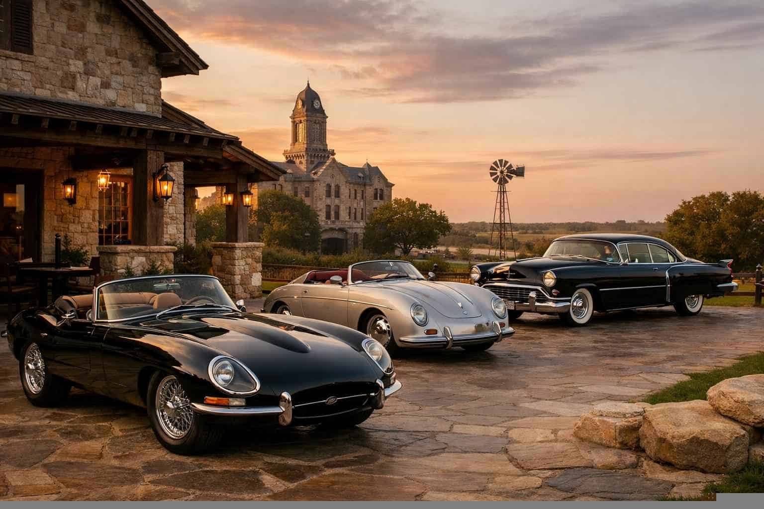 Luxury Classic Car Rentals in Weatherford TX