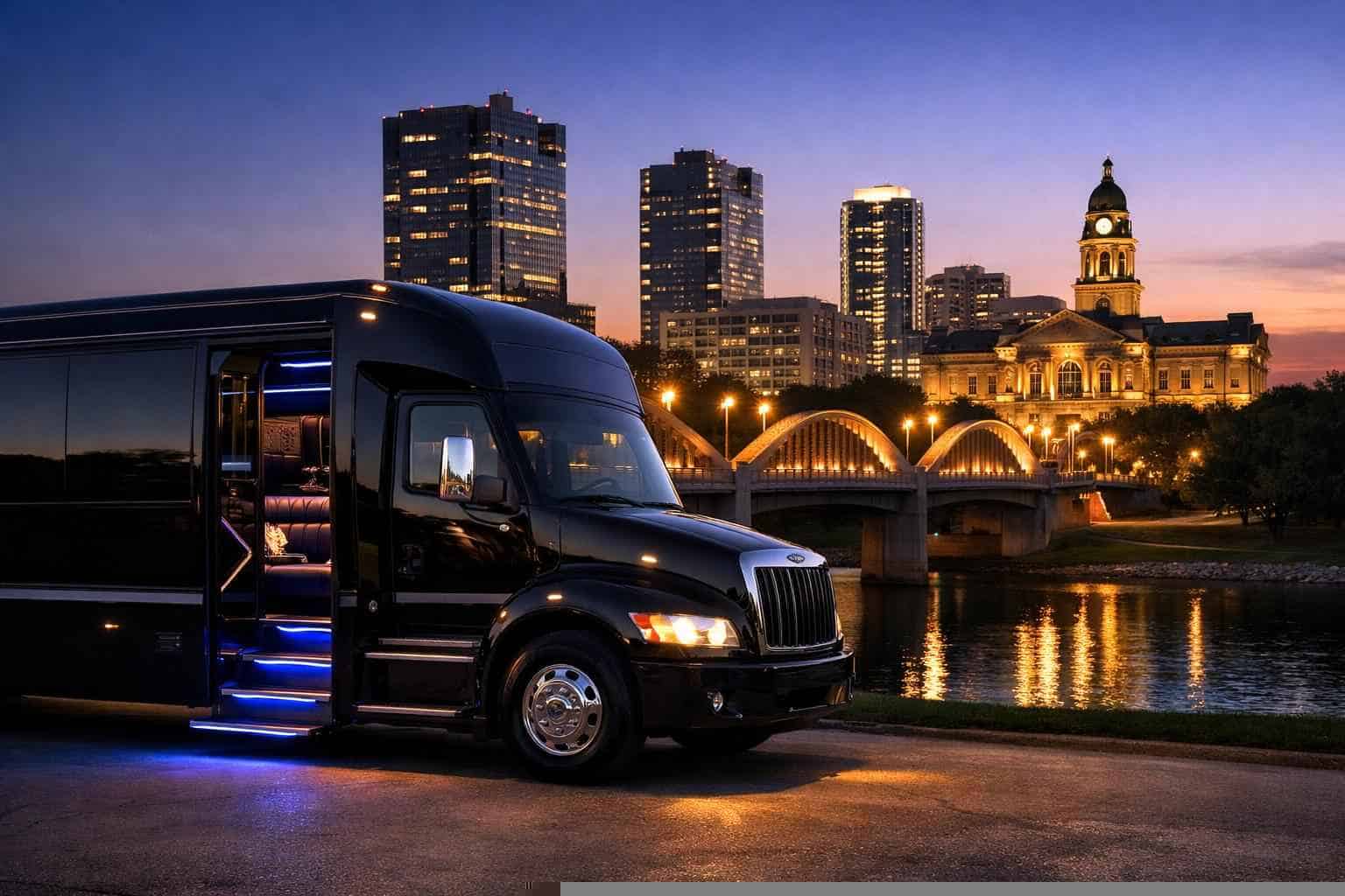 Luxury Limo Bus Rentals in Fort Worth TX