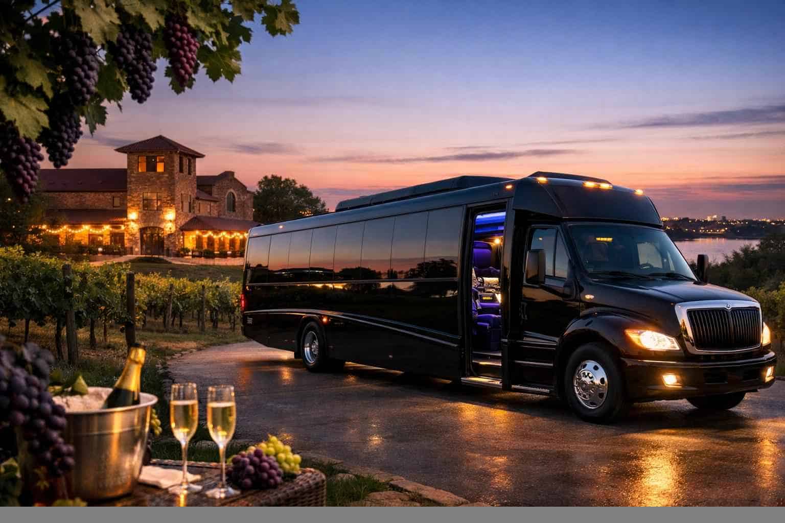 Luxury Limo Bus Rentals in Grapevine TX