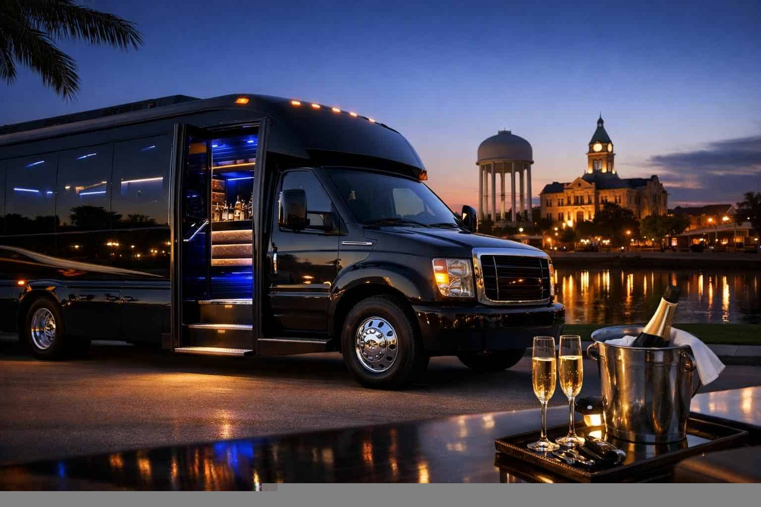 Luxury Limo Bus Rentals in Mansfield TX