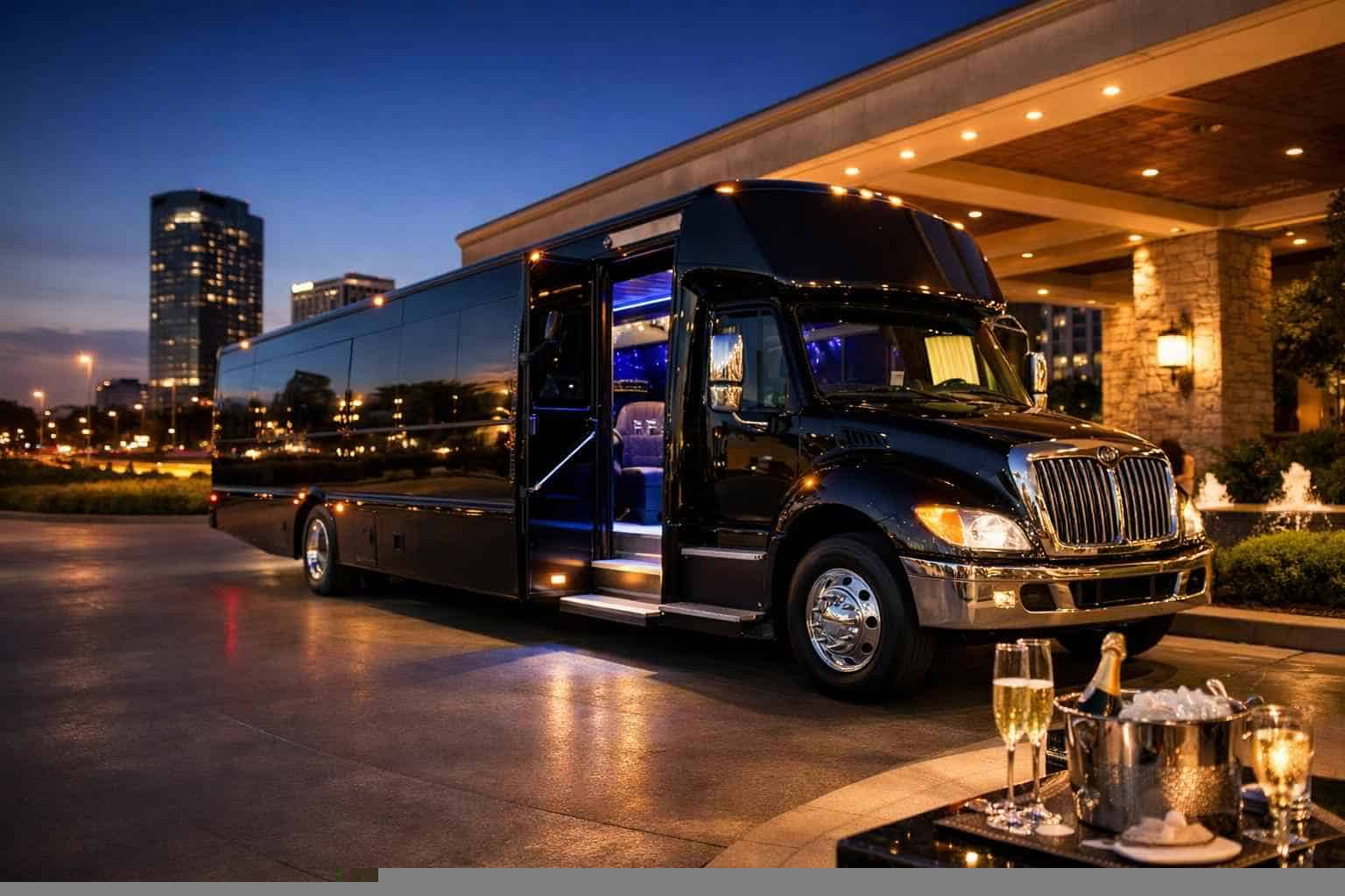 Party Bus Rental In Bedford Texas Luxury Party Bus Rentals in Bedford TX
