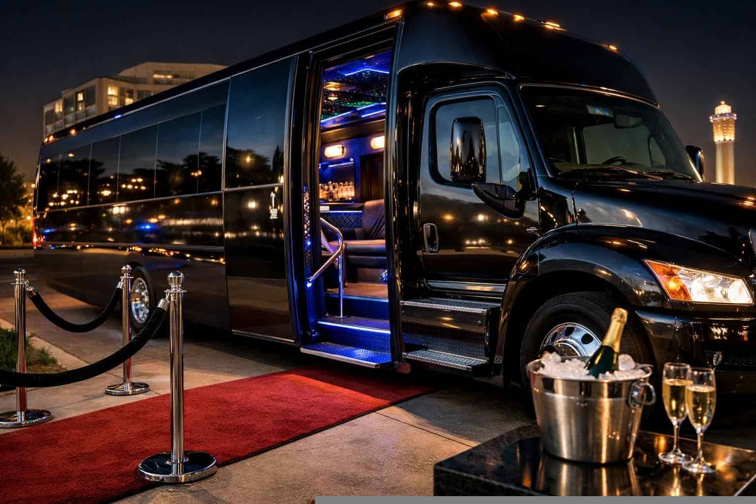 Luxury Party Bus Rentals in Euless TX