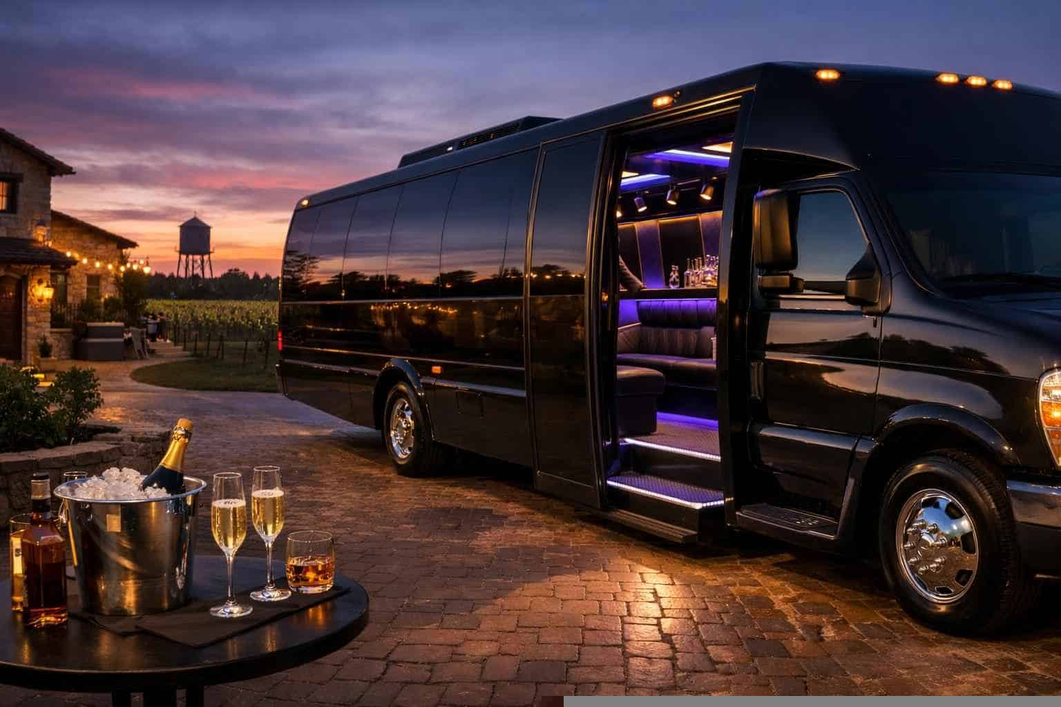 Luxury Party Bus Rentals in Grapevine TX