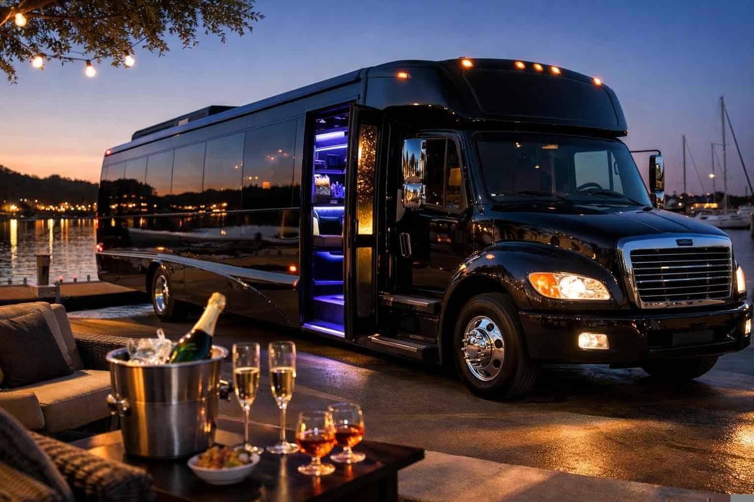Luxury Party Bus Rentals In Lake Worth TX