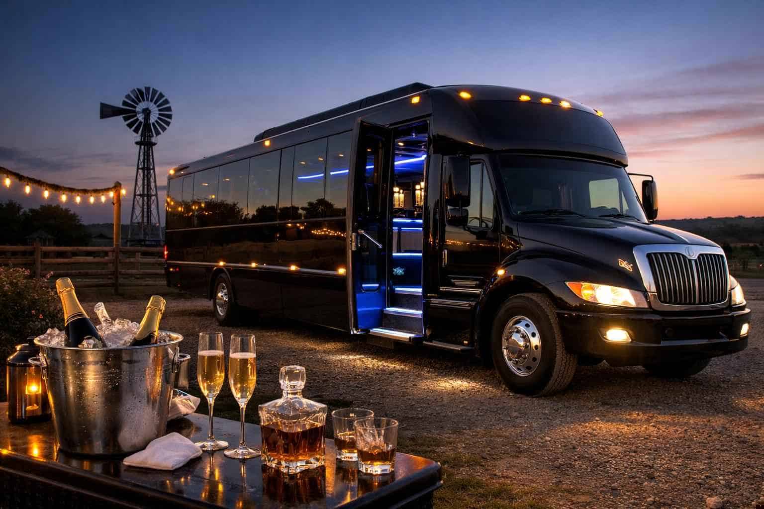 Luxury Party Bus Rentals In Weatherford TX