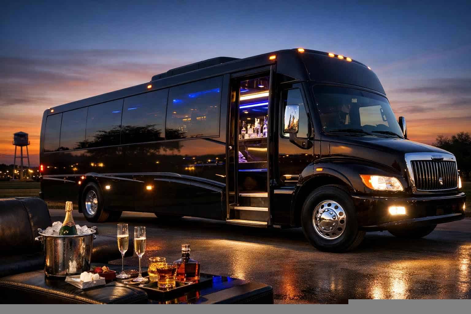 Luxury Party Bus Rentals in White Settlement TX