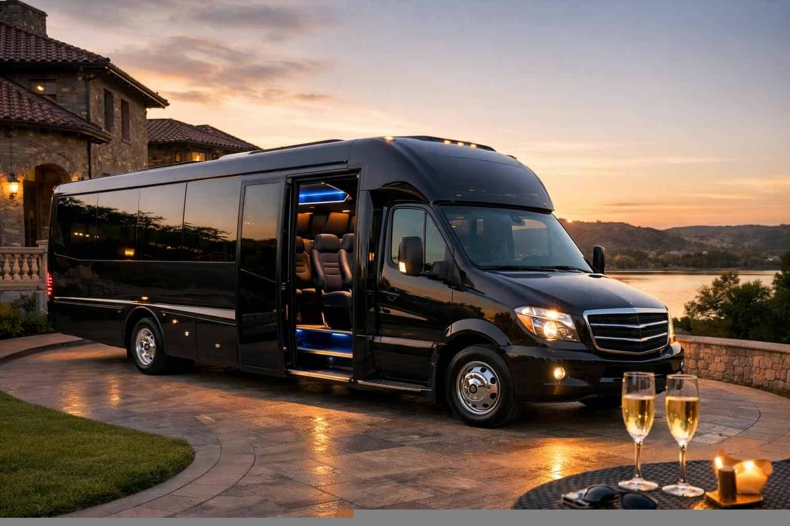 Luxury Shuttle Bus Rentals in Benbrook TX