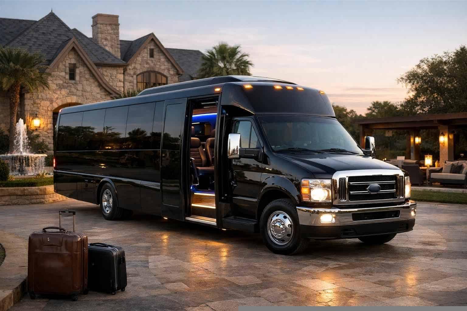 Luxury Shuttle Bus Rentals in Colleyville TX