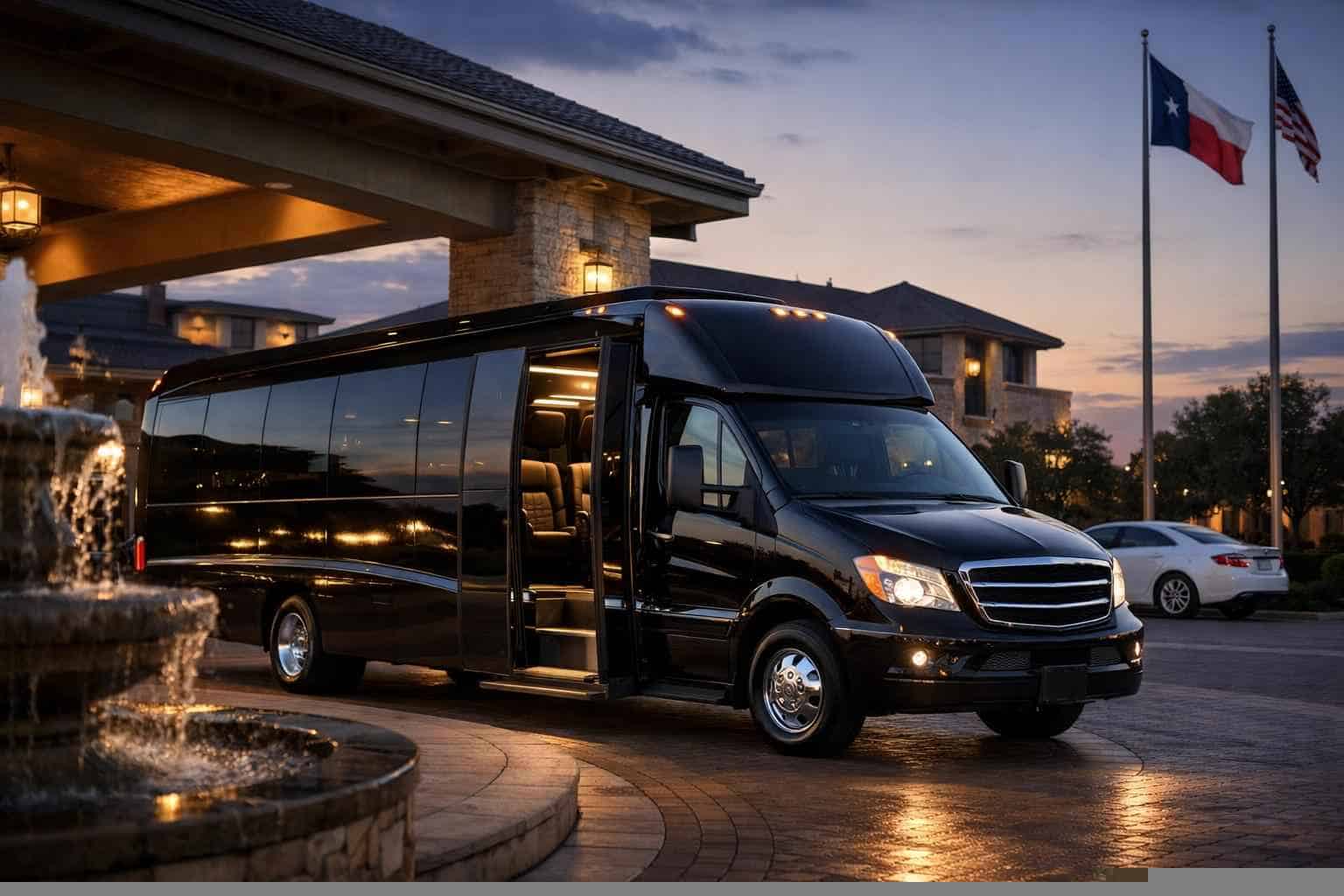Luxury Shuttle Bus Rentals in White Settlement TX