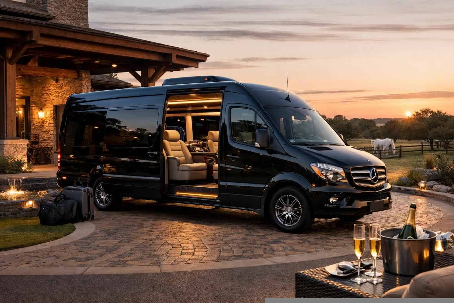 Luxury Sprinter Van Rentals in Crowley TX
