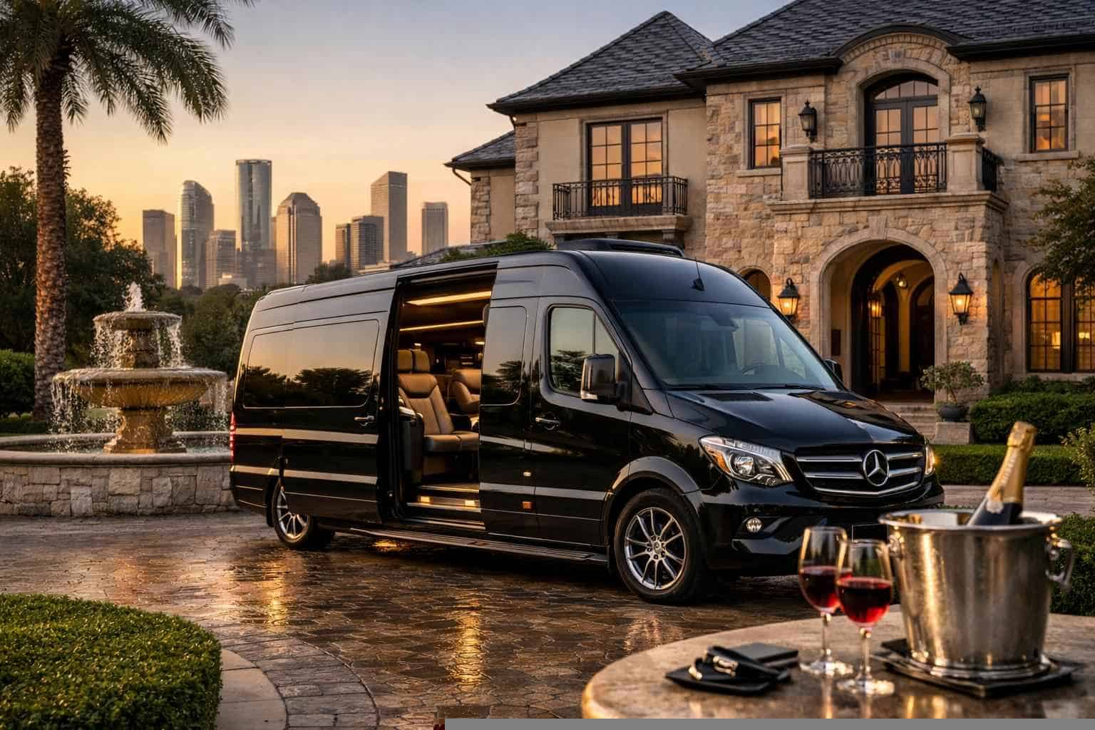 Luxury Sprinter Van Rentals in River Oaks TX
