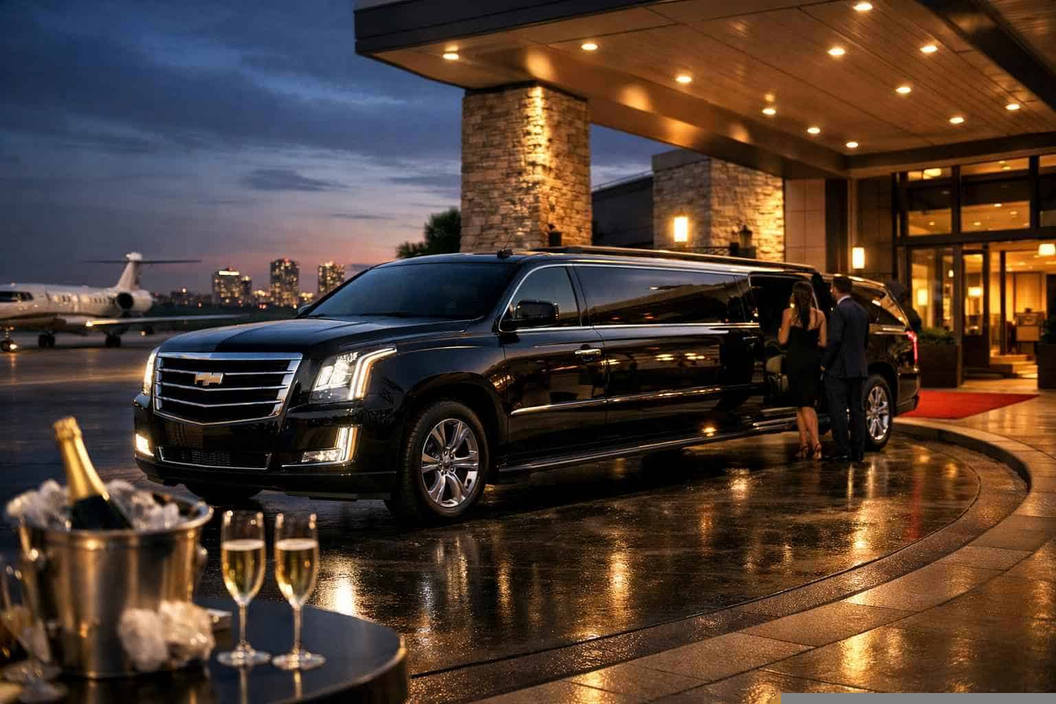 Luxury SUV Limo Rentals in Saginaw TX