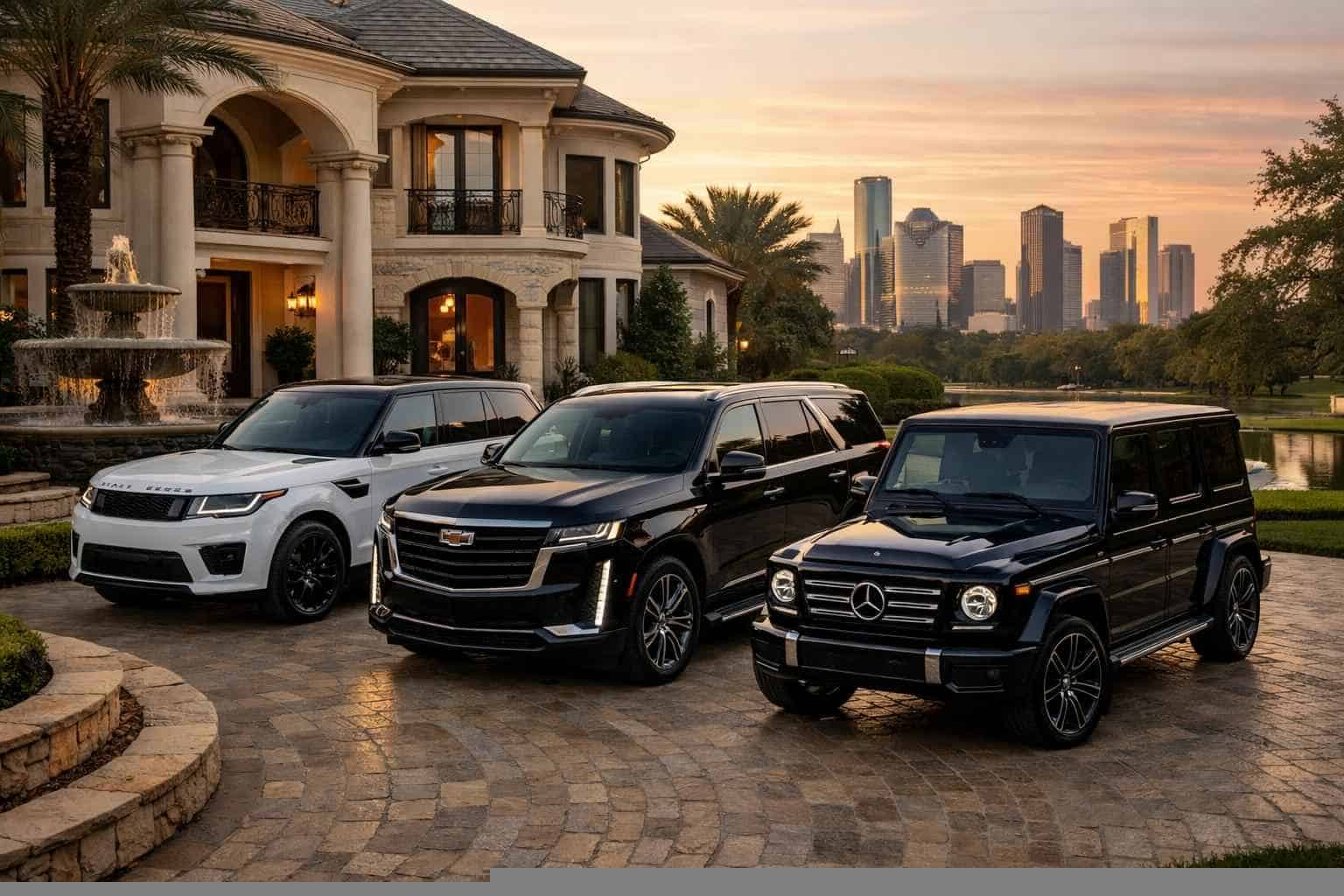 Luxury SUV Rentals in River Oaks TX