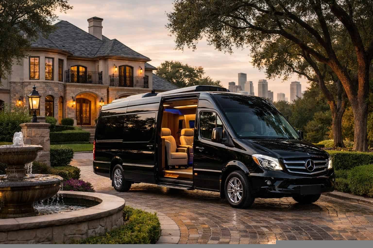 Luxury Van Rentals in River Oaks TX