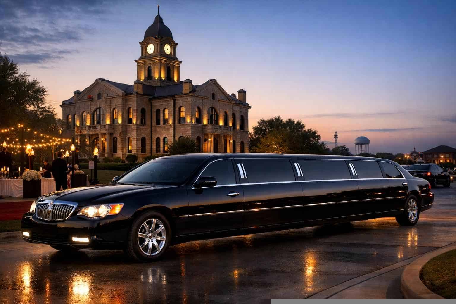 Mansfield TX Black Limo Rentals for Special Events