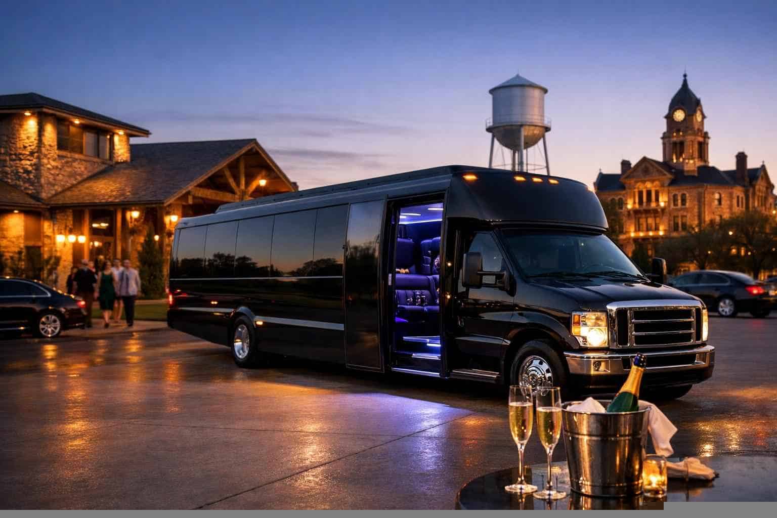 Mansfield TX Limo Bus Rentals for Special Events