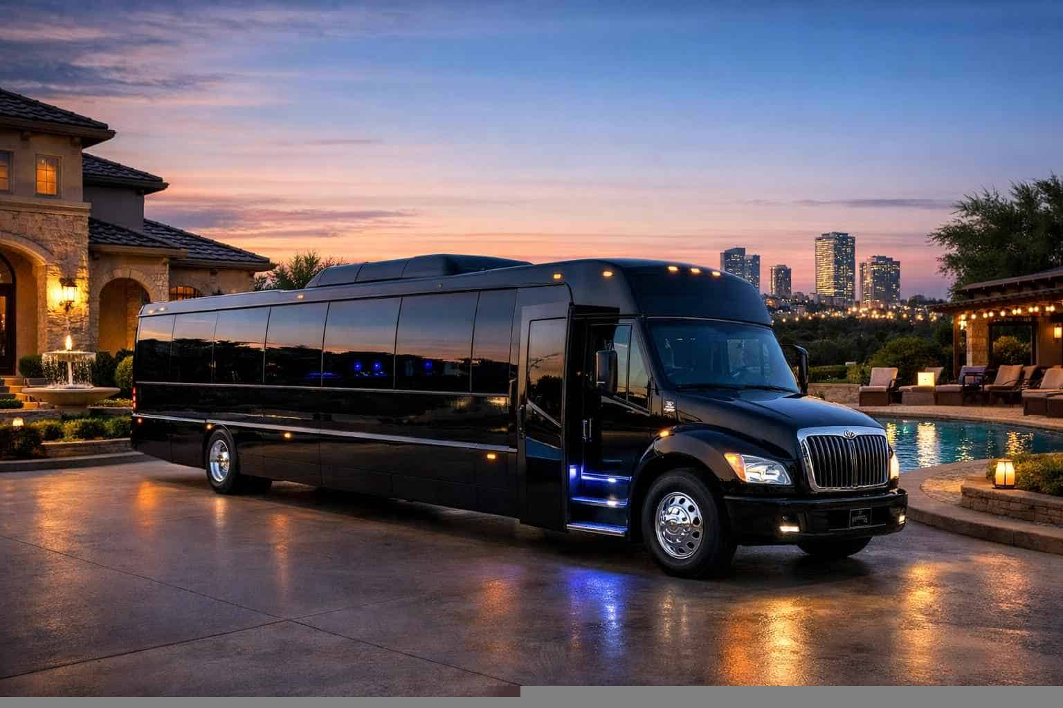 North Richland Hills TX Limo Bus Rentals for Special Events
