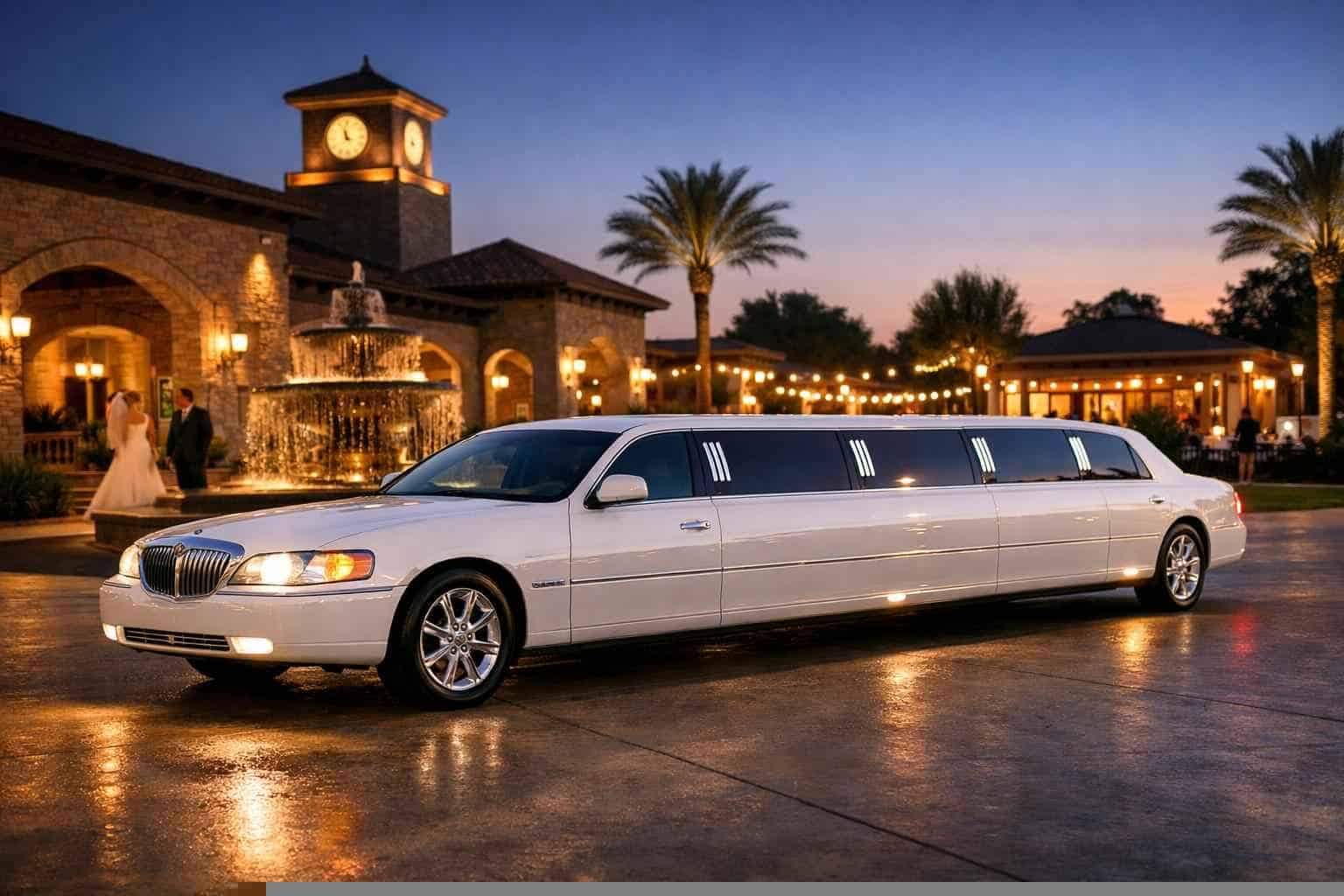 North Richland Hills TX White Limo Rentals for Special Events