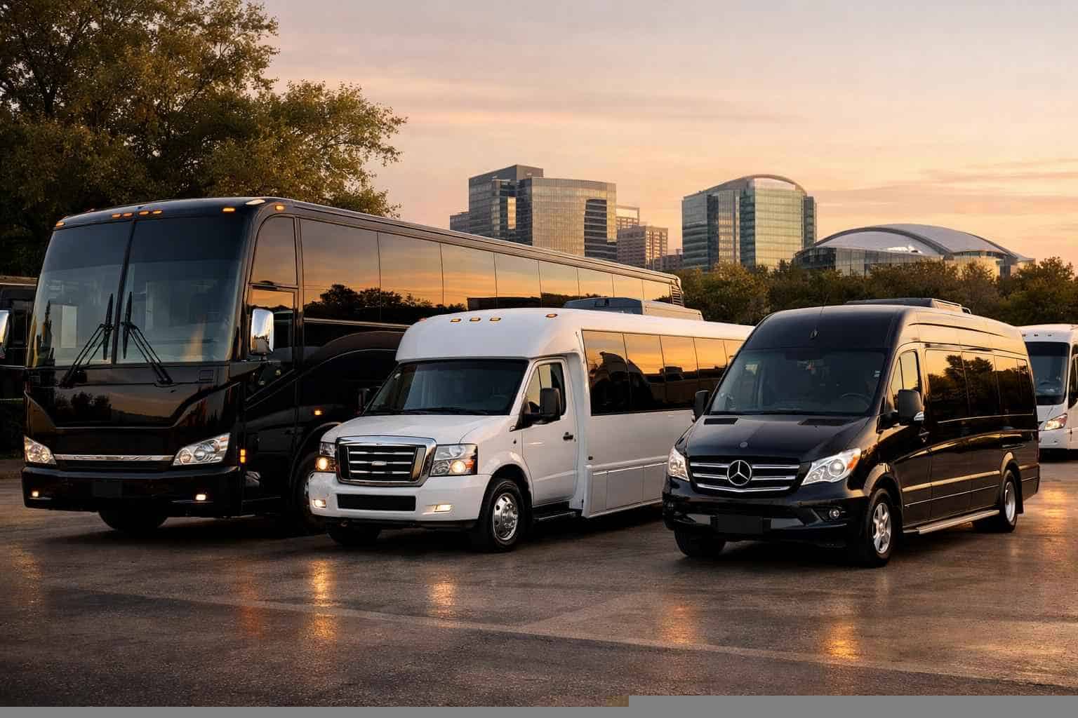 Bus Rental In Arlington Texas Our Arlington Bus Rental Fleet Options